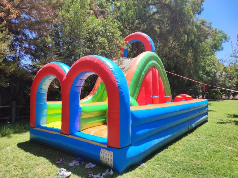 arriendo juegos inflables tobogan obstaculo